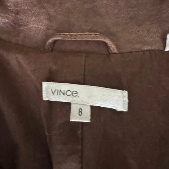 Vince leather jacket/blazer - Picture 2 of 4